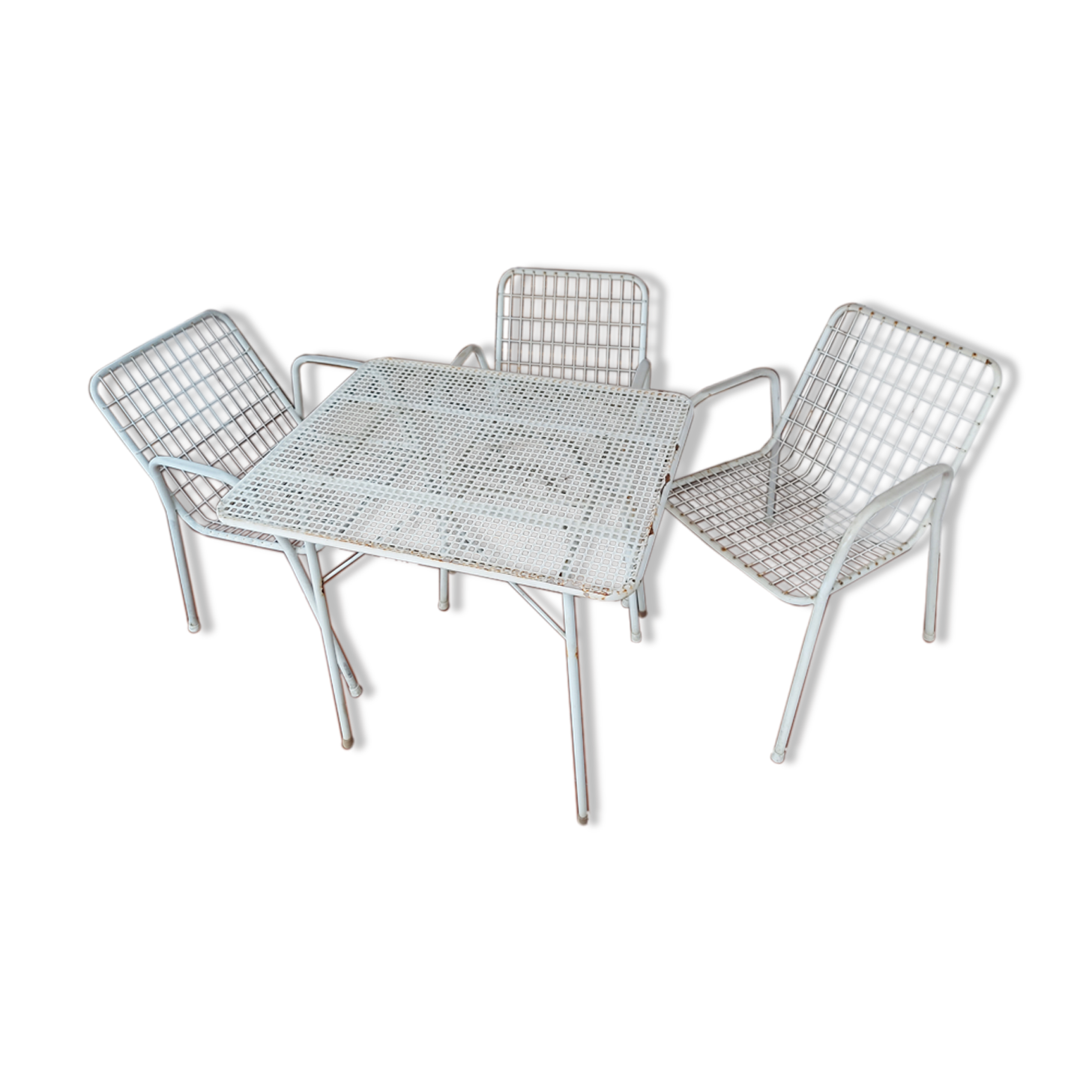 Set of 3 chairs and garden table Emu , Model Rio