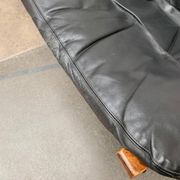 Set of 3 Norwegian Mi-Century Style Siesta Lounge Chairs and Glass Side Table by Ingmar Relling for Westnofa