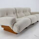 1970s Design Italian Sofa in Bouclé