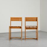 Pair of chairs by André Sornay, circa 1965