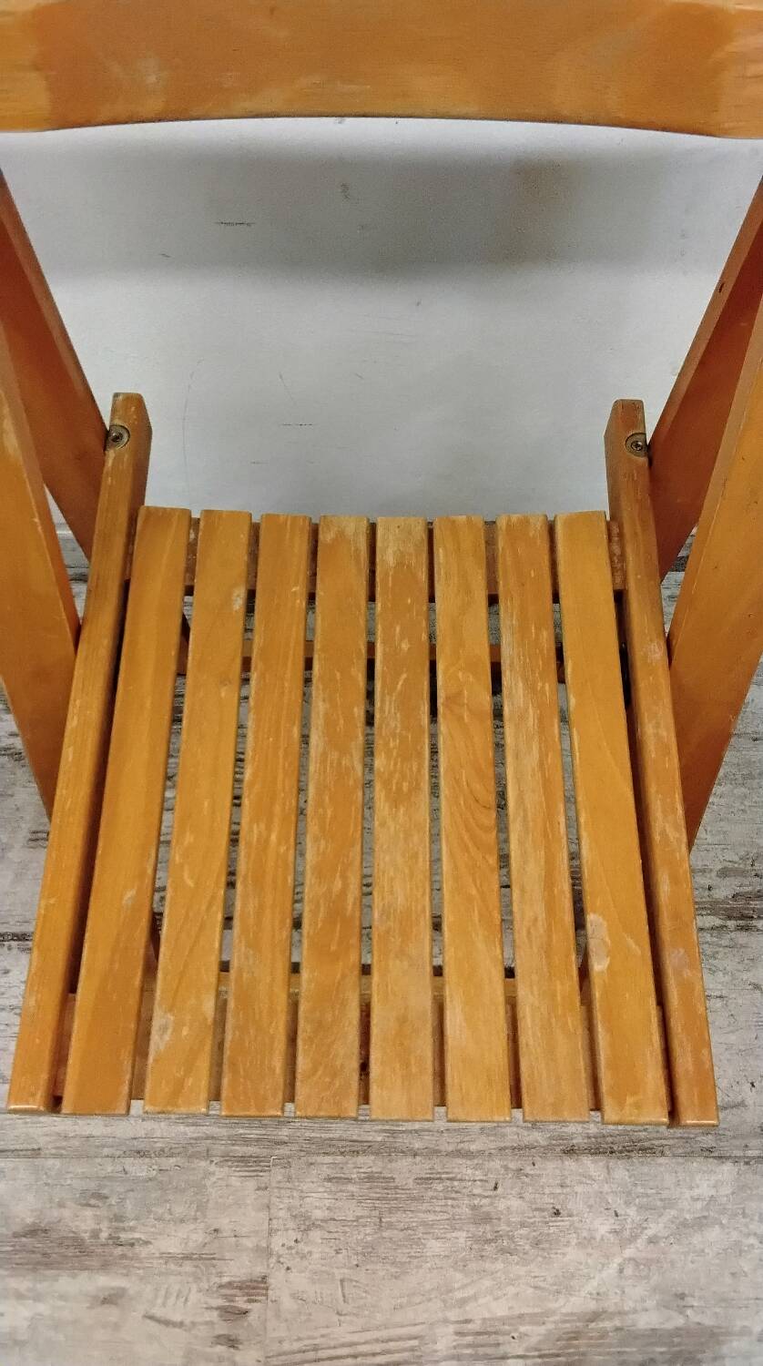 Vintage Aldo Jacober Style Folding Chairs