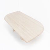 Table basse en travertin vintage