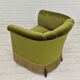 Danish velour armchair original condition beech wood 1960s