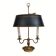 Bouillotte table lamp, Directory, gilded bronze, 19th century – France