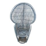 Fauteuil Emmanuelle osier rotin vintage