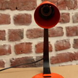 Vintage orange desk spot lamp 60"s