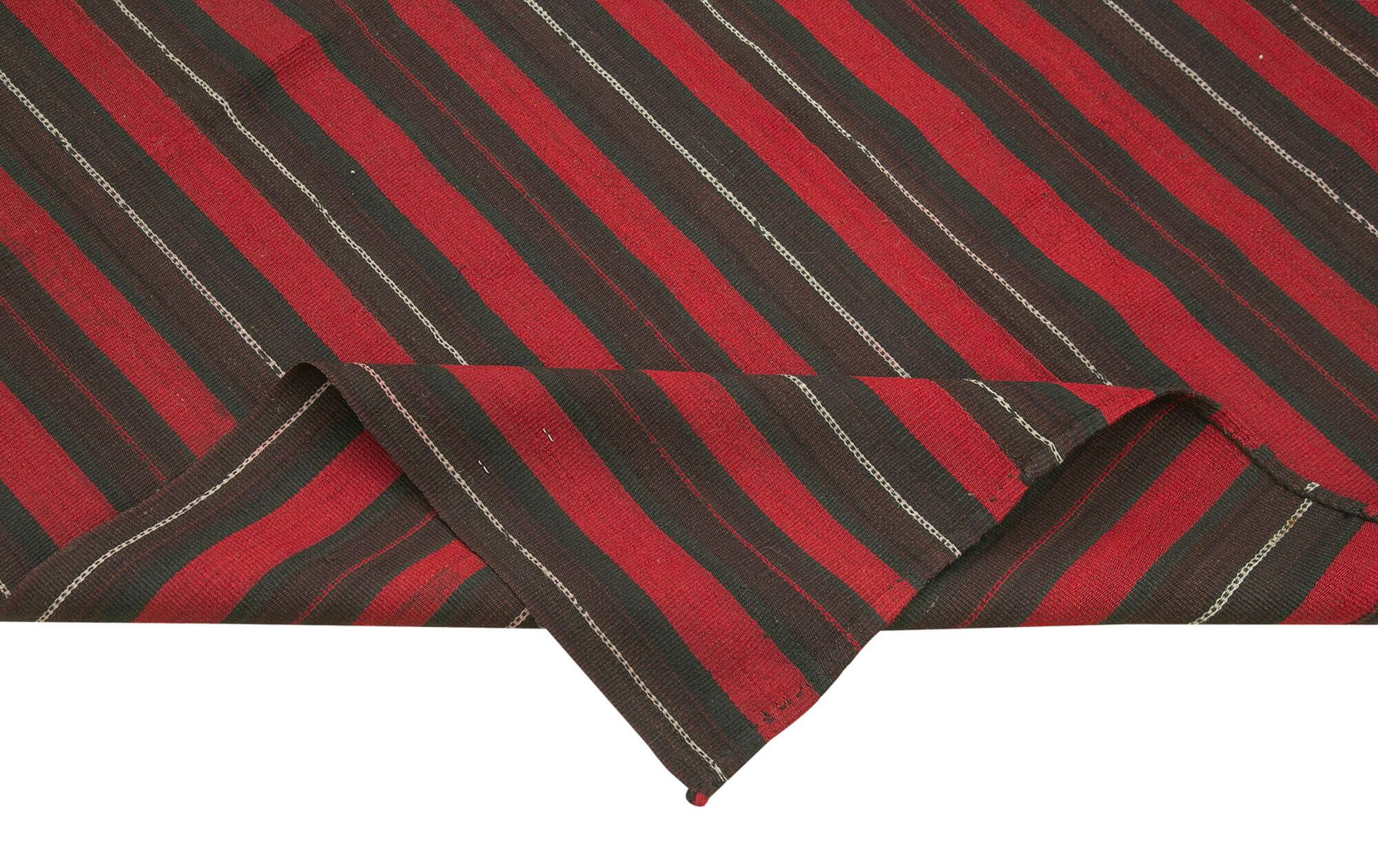 Turkish Handmade Vintage Anatolian Kilim 139 cm x 197 cm