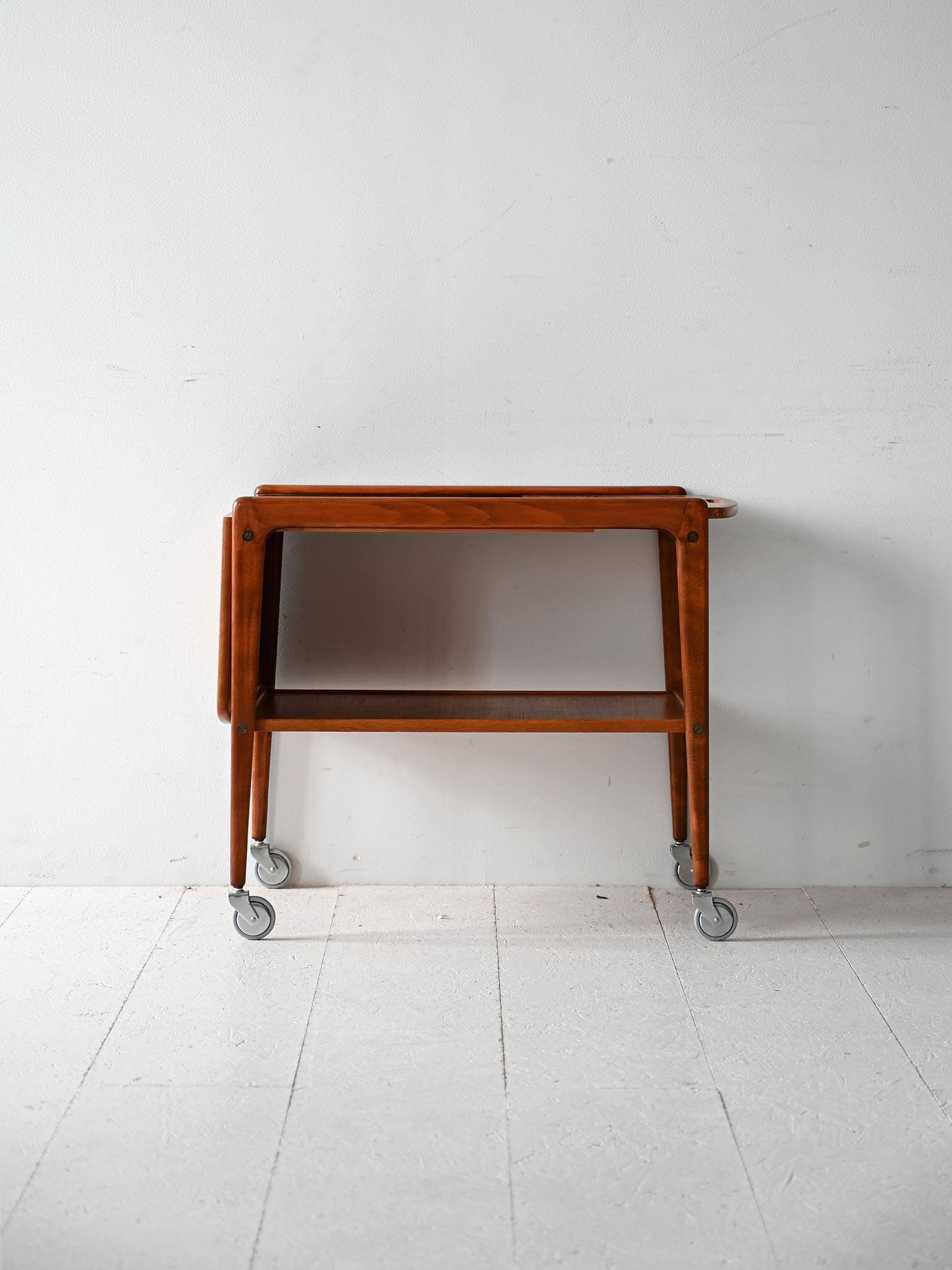 Vintage Swedish "Thea" Trolley by Yngve Ekström in Teak