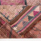 Navy blue & pink runner rug 83x380cm