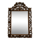 Large mirror with an openwork pediment in carved wood – Late 19th century