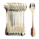 Christofle Cluny 12 oyster and shellfish forks