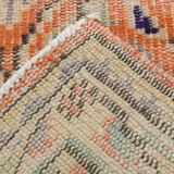 Vintage runner rug, 74x314cm