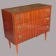 Vintage 3 Drawer Chest of Drawers Year 50/60