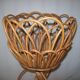 Plant rack in rattan