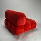 Vintage Modular Sofa in Original Velvet by Mario Bellini for C&B Italia, 1973, Set of 2