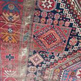 Antique carpet chirwan daghistan handmade 177x350 cm