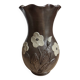 Vase de Noron à décor de fleurs