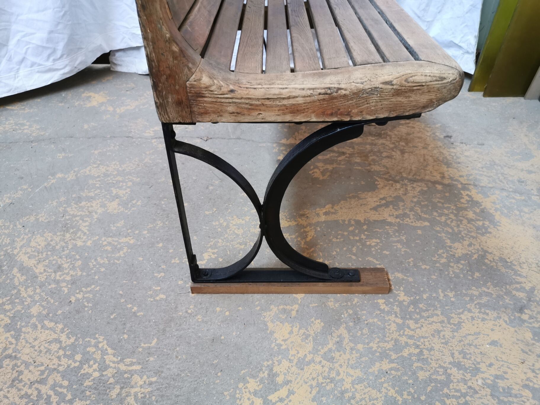 Metro seat 2 seats model sprague with luggage rack 1920