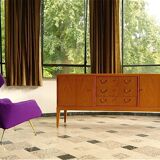 Rare Wingback Lounge Chair by Rudolf B. Glatzel for Alfred Kill, Germany 1950s