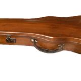 Old violin case with accessories