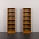 Pair of Danish bookcases in teak, Denmark, 1970s