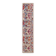 Hand knotted rug, vintage Turkish rug 45x190 cm