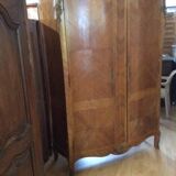 2-door wardrobe with exterior and interior veneer