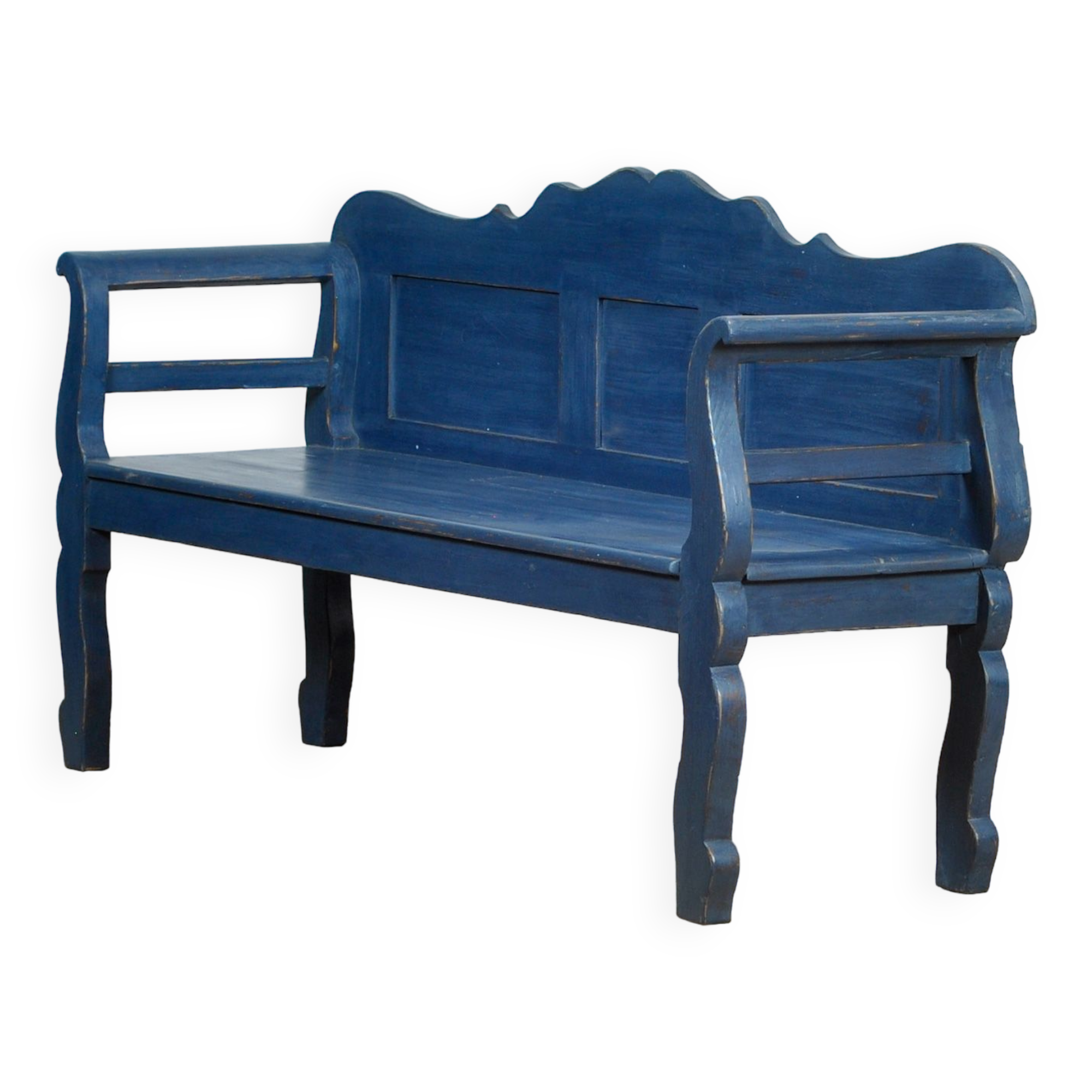 Antique Pine Bench, 1920s