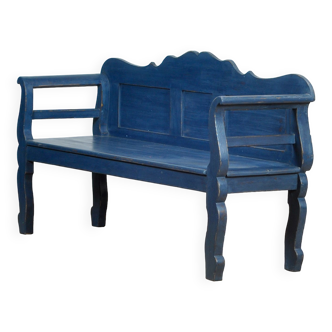 Antique Pine Bench, 1920s