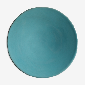 7 Blue dessert plates