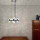 Chromed 1970s Sputnik Chandelier by Doria
