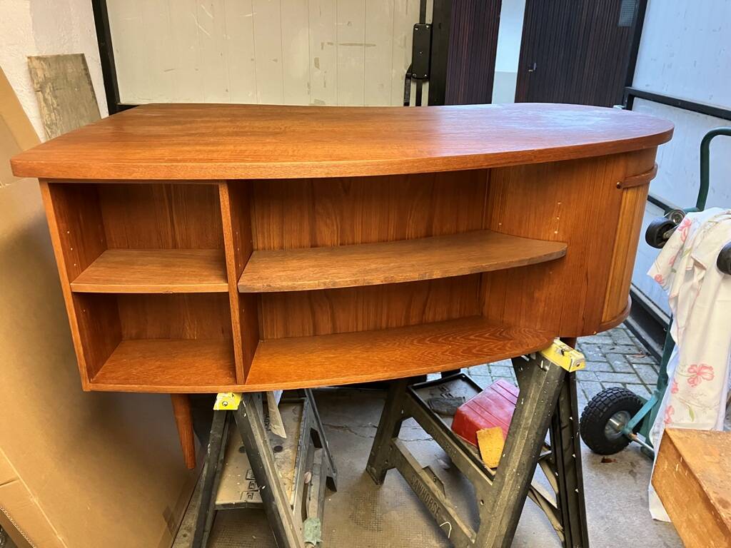 Teak desk model 54 kai kritiansen 50s