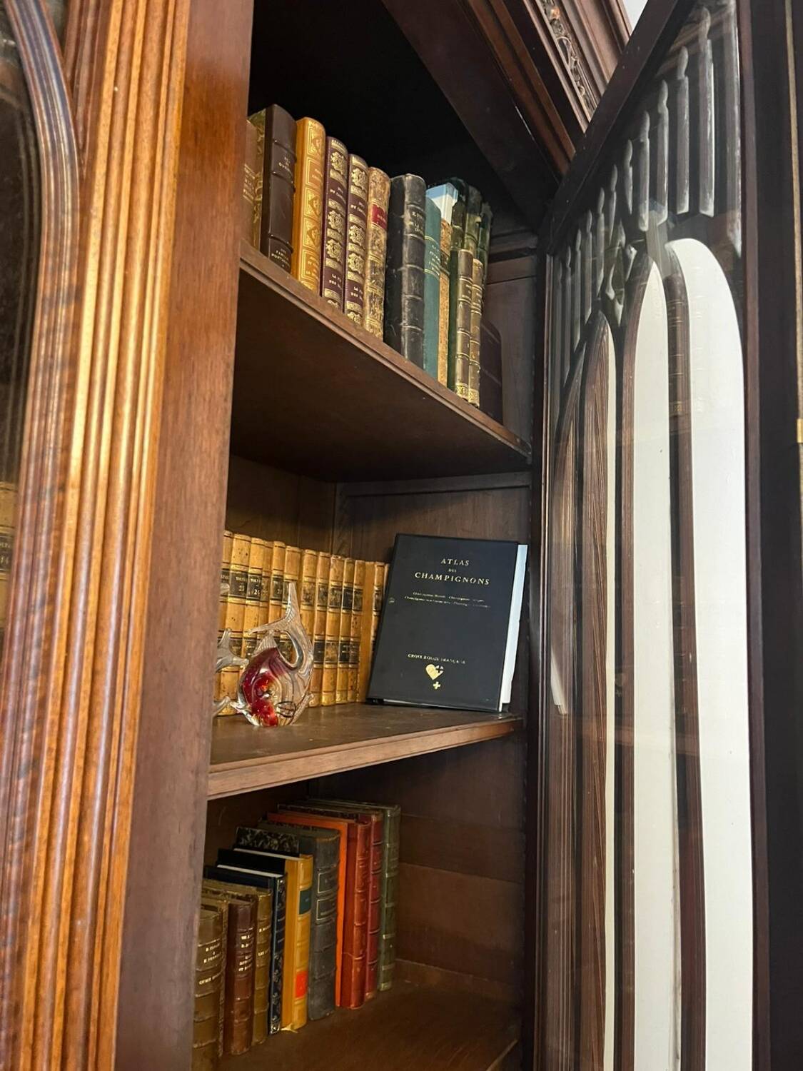 Antique wardrobe in neo-Gothic style