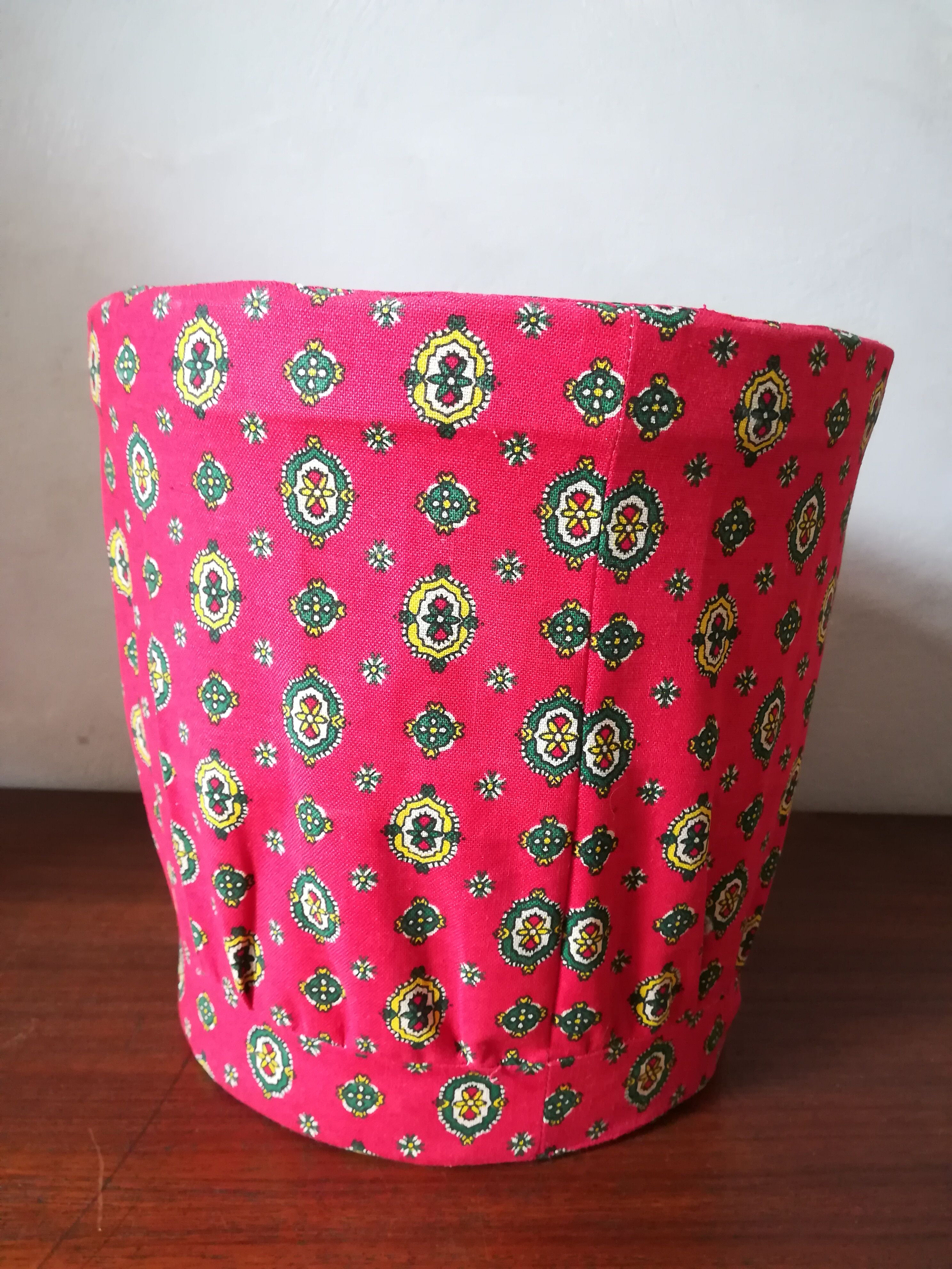 Provençal fabric basket