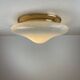 Maculato Murano Glass Ceiling Lamp, Italy, 1980s