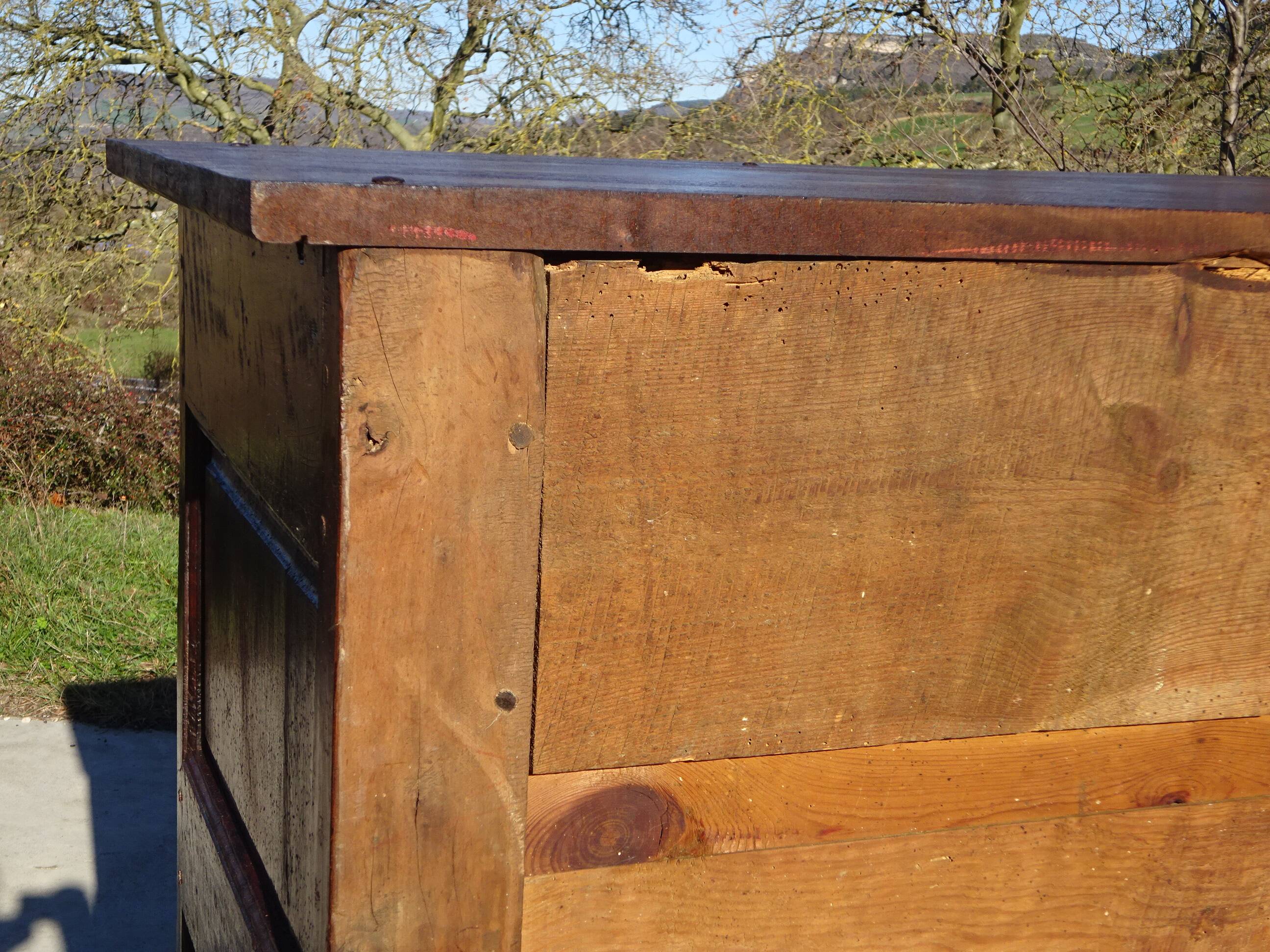 Very old restored wedding furniture.