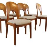 Set de 6 chaises 'Morten' par Niels Koefoed