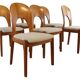 Set of 6 'Morten' chairs by Niels Koefoed