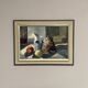Huile sur panneau – « Nature morte » attribuée à Åke Wilhelm Andersson – 1962