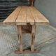 Old workbench side table bathroom furniture oak/beech 60x160cm