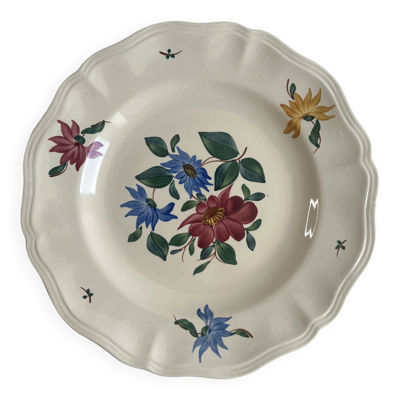 Plat de présentation, compotier Sarreguemines