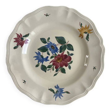 Plat de présentation, compotier Sarreguemines