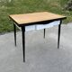 Table à manger italienne et 4 chaises de Salvarani Depositato, années 1950