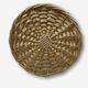 Wicker basket a handle