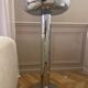 Metal floor lamp, chrome - BENJAMIN X MONOPRIX DESK