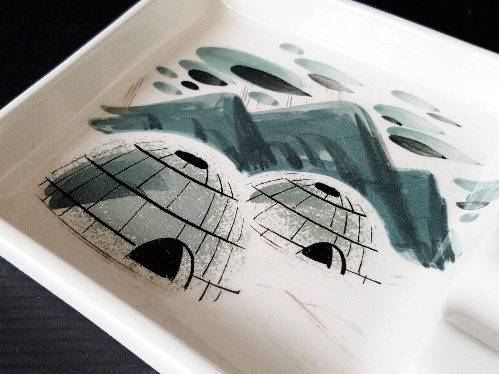 Sascha B. - Vintage ceramic ashtray igloo decor 1950-1960