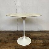 Oval pedestal table Eero Saarinene design Knoll international 1970 original marble
