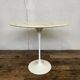 Oval pedestal table Eero Saarinene design Knoll international 1970 original marble