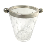 Crystal and solid silver ice bucket 800
