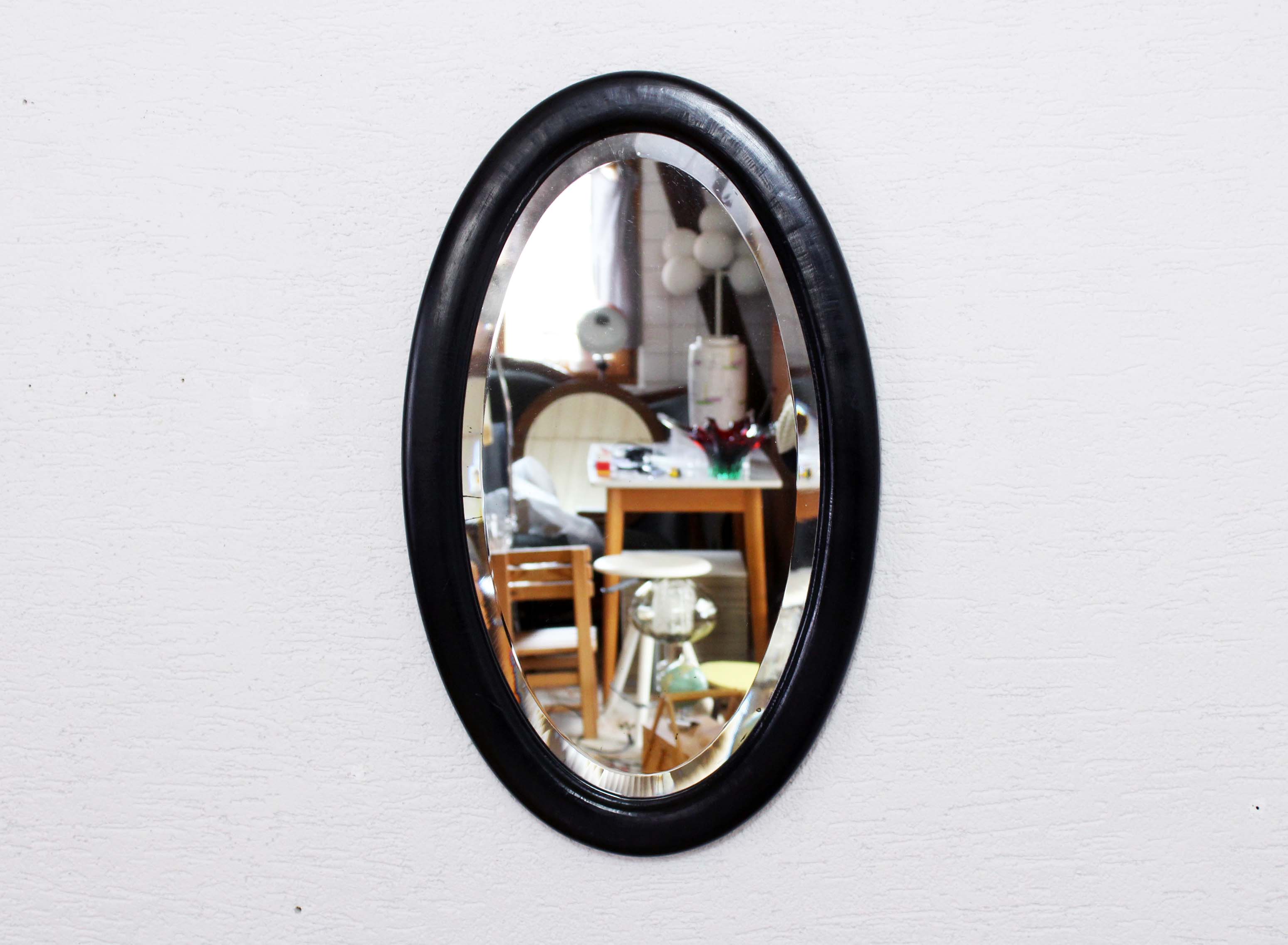 Beveled Napoleon III mirror 42x69